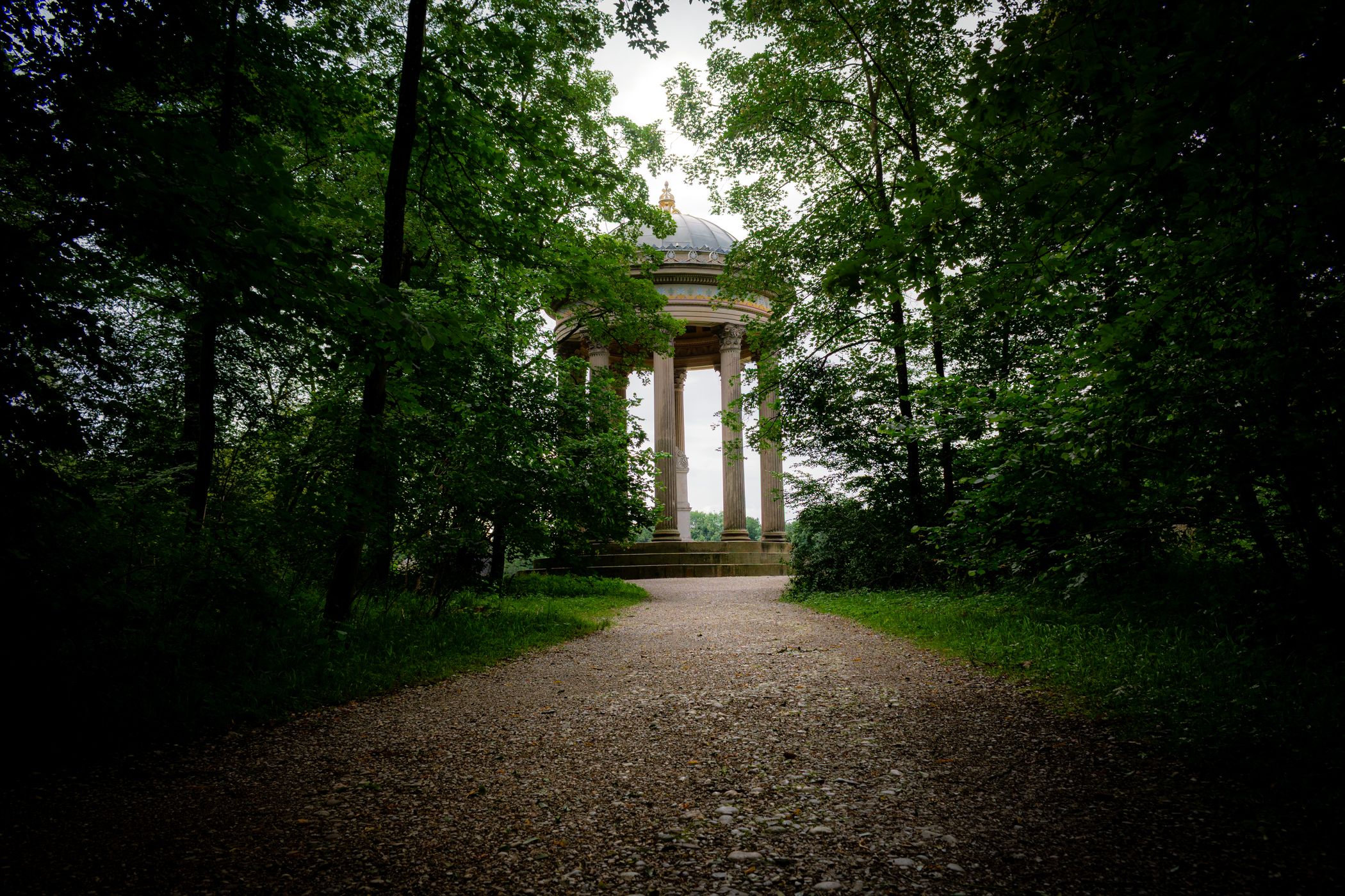 Apollo Temple in Nymphenburg Palace Park, Germany