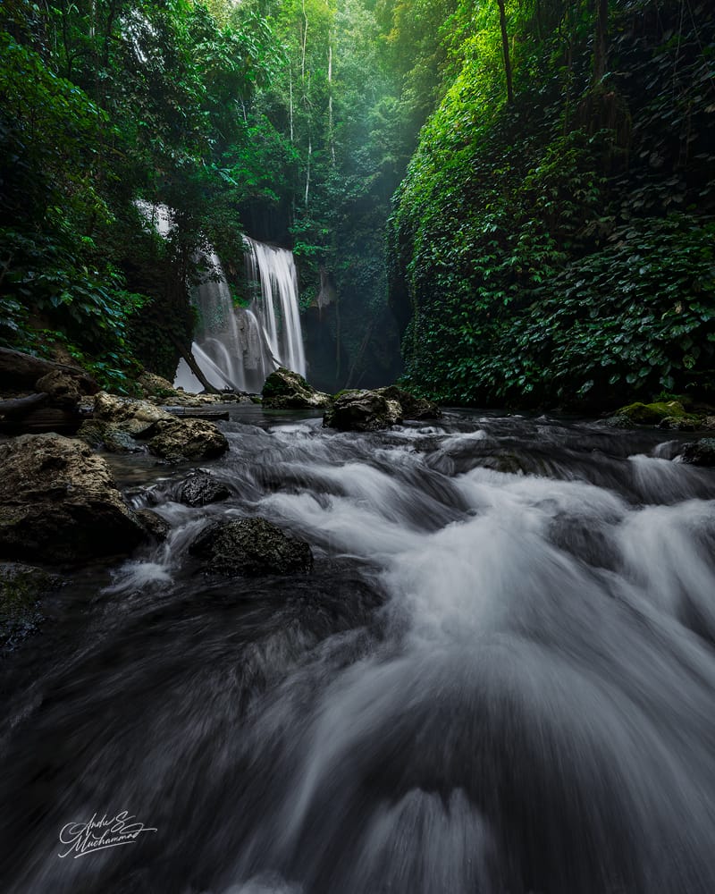 Ayus Waterfall, Indonesia
