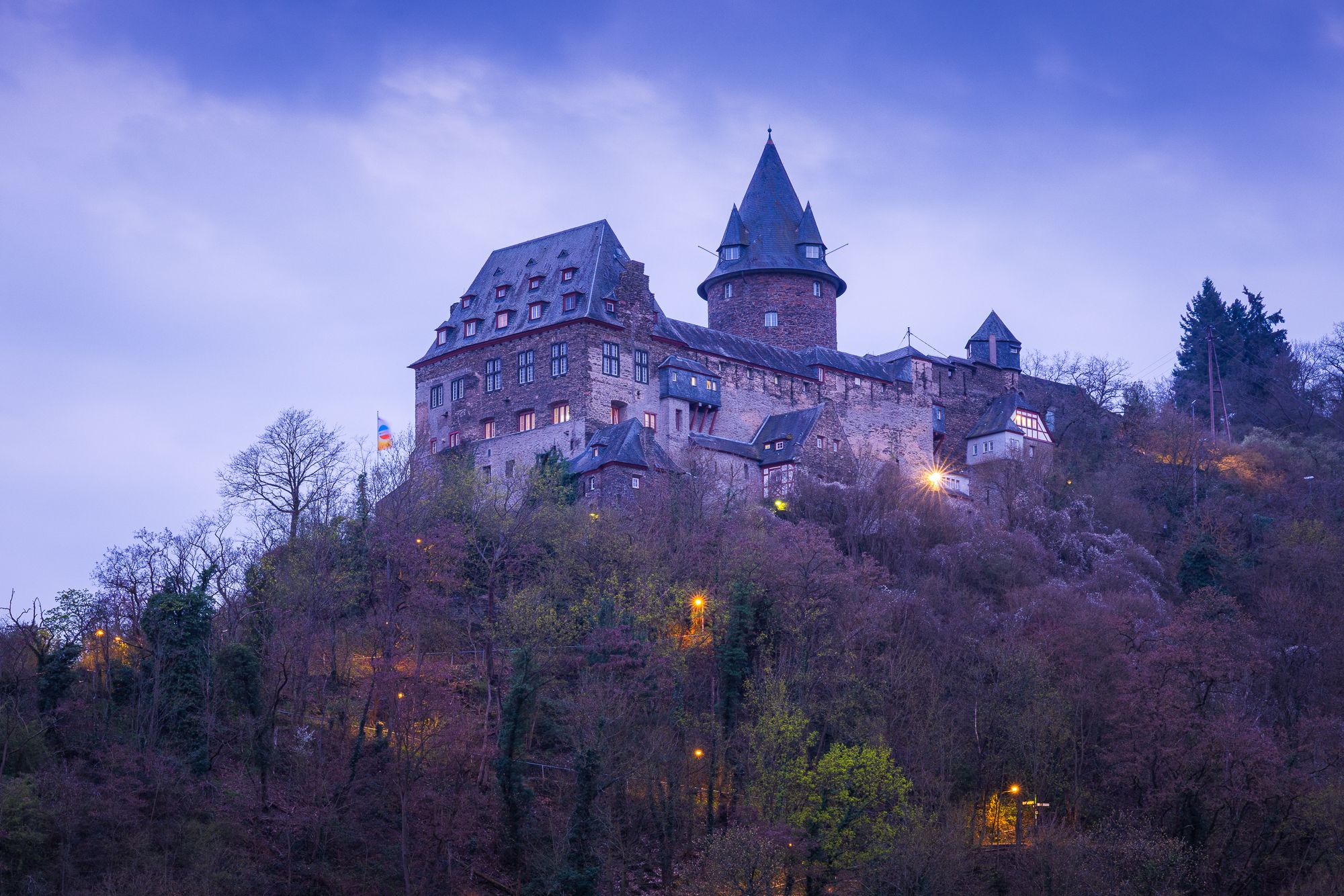 Bacharach and the Rhine, Germany