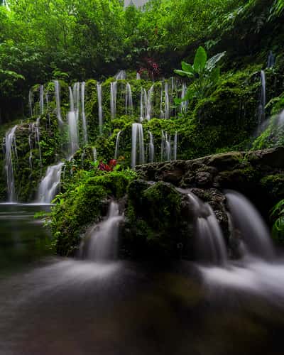 Banyu Wana Amertha waterfall, Bali