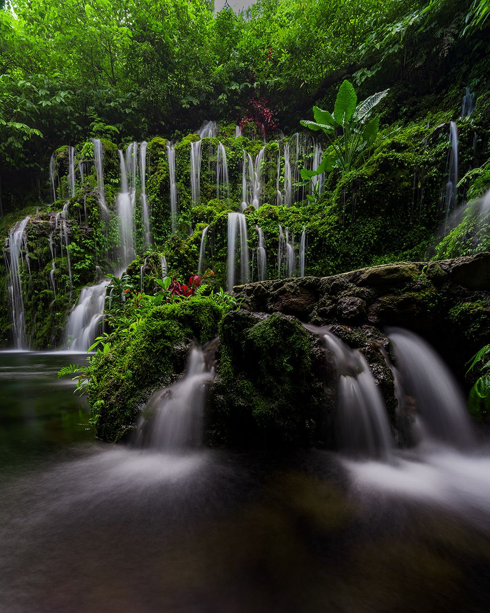 Banyu Wana Amertha waterfall, Bali, Indonesia