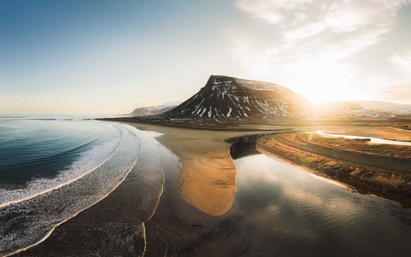 Bardastrandarsandur Beach Line (Tides)