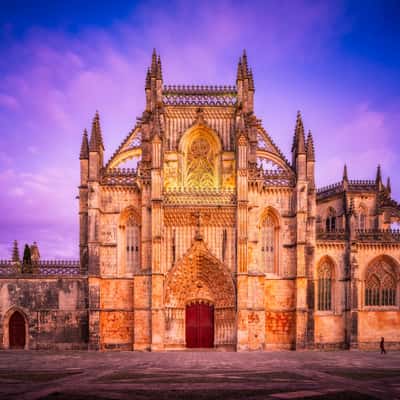 Batalha Monastery - View from West, Portugal