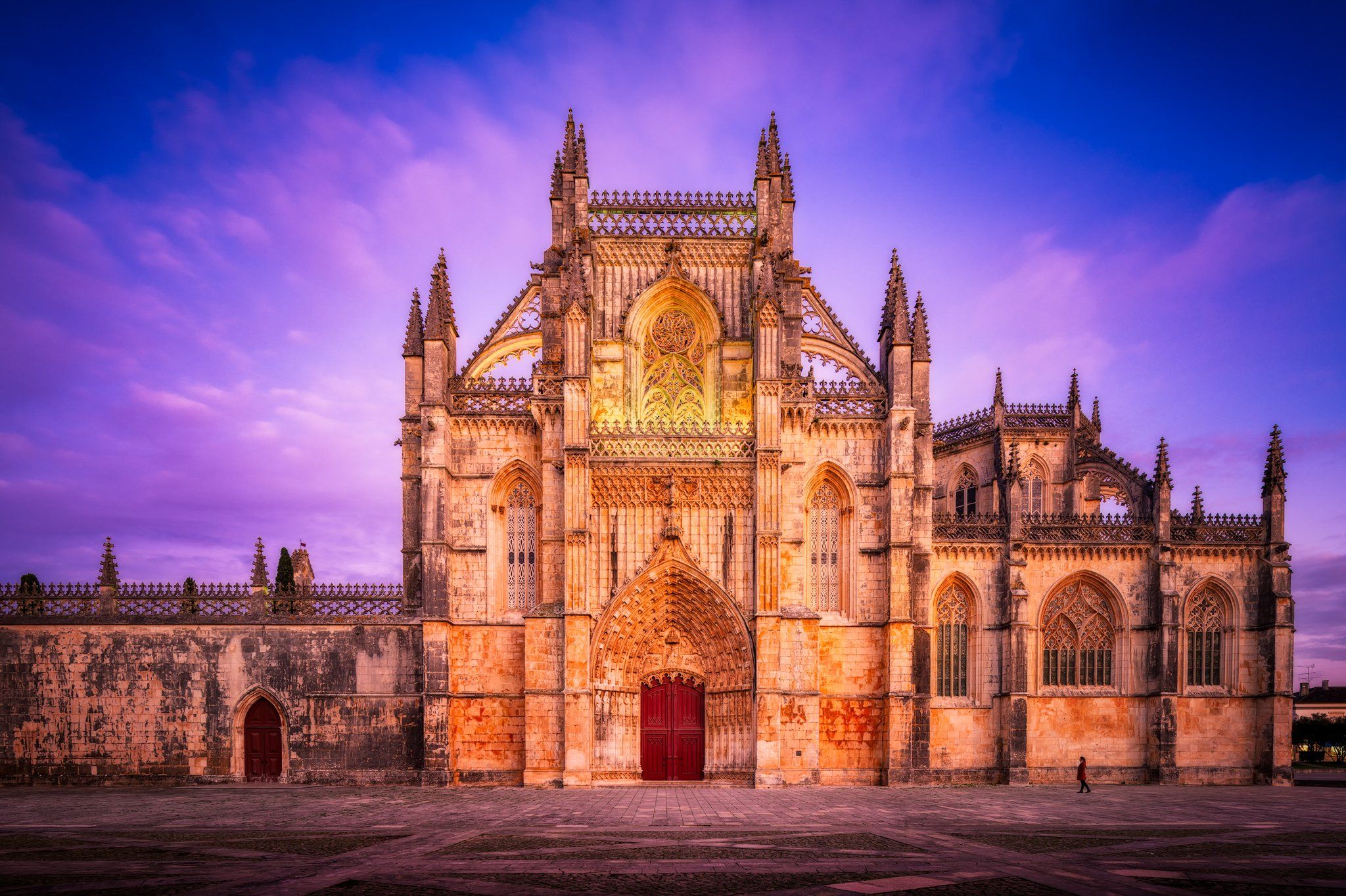 Batalha Monastery - View from West, Portugal