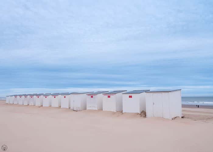 Beach at Nieuwpoort-Bad