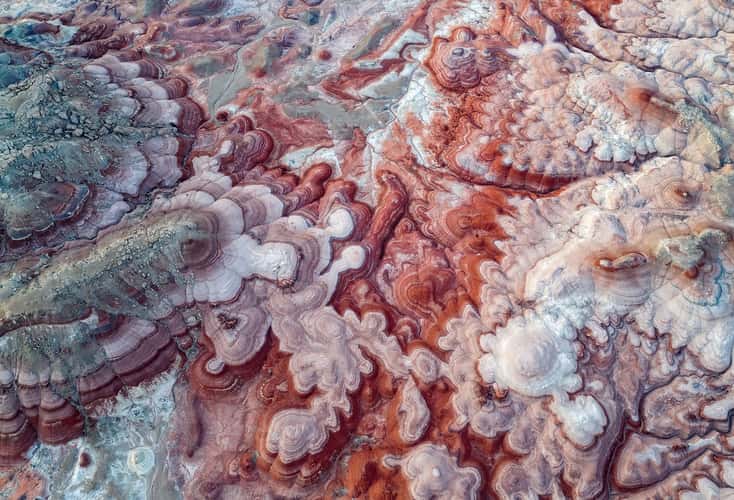 Bentonite hills