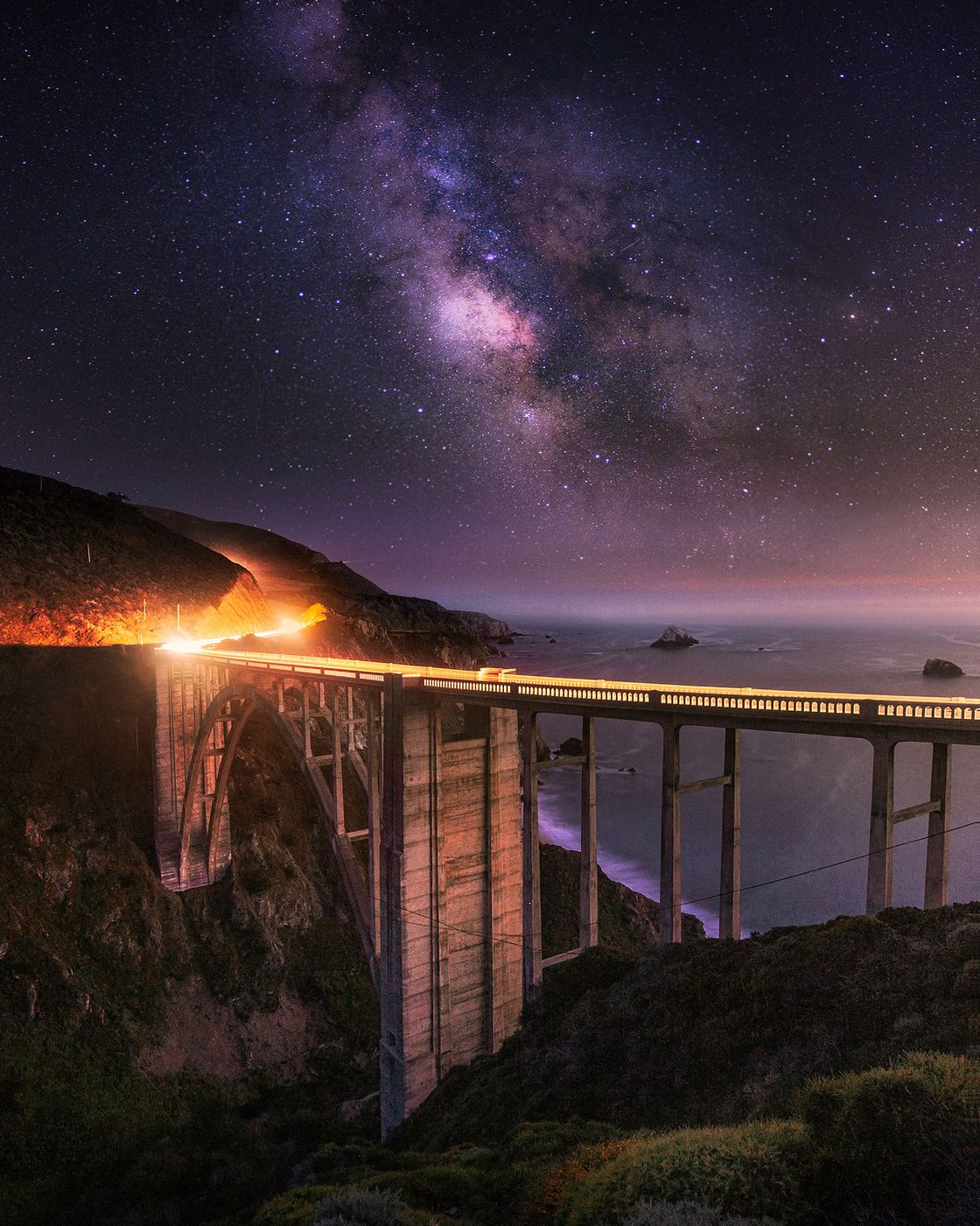 Bixby Bridge, Garrapata State Park, Big Sur, CA, USA