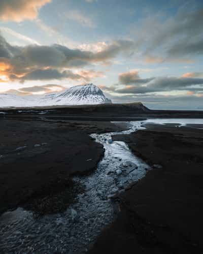 Bolungarvik Beach Rivers