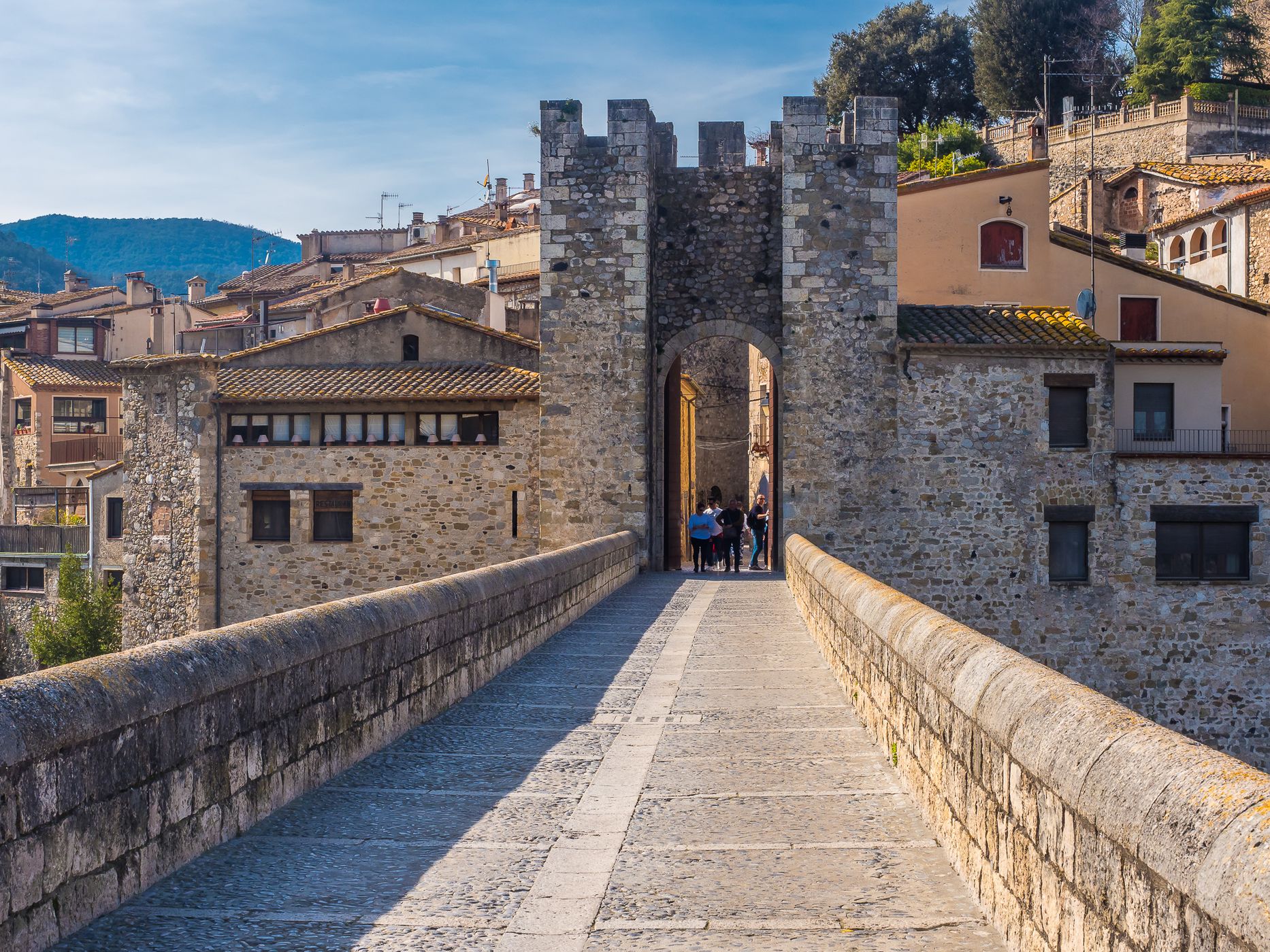 Bridge of Besalú, Spain
