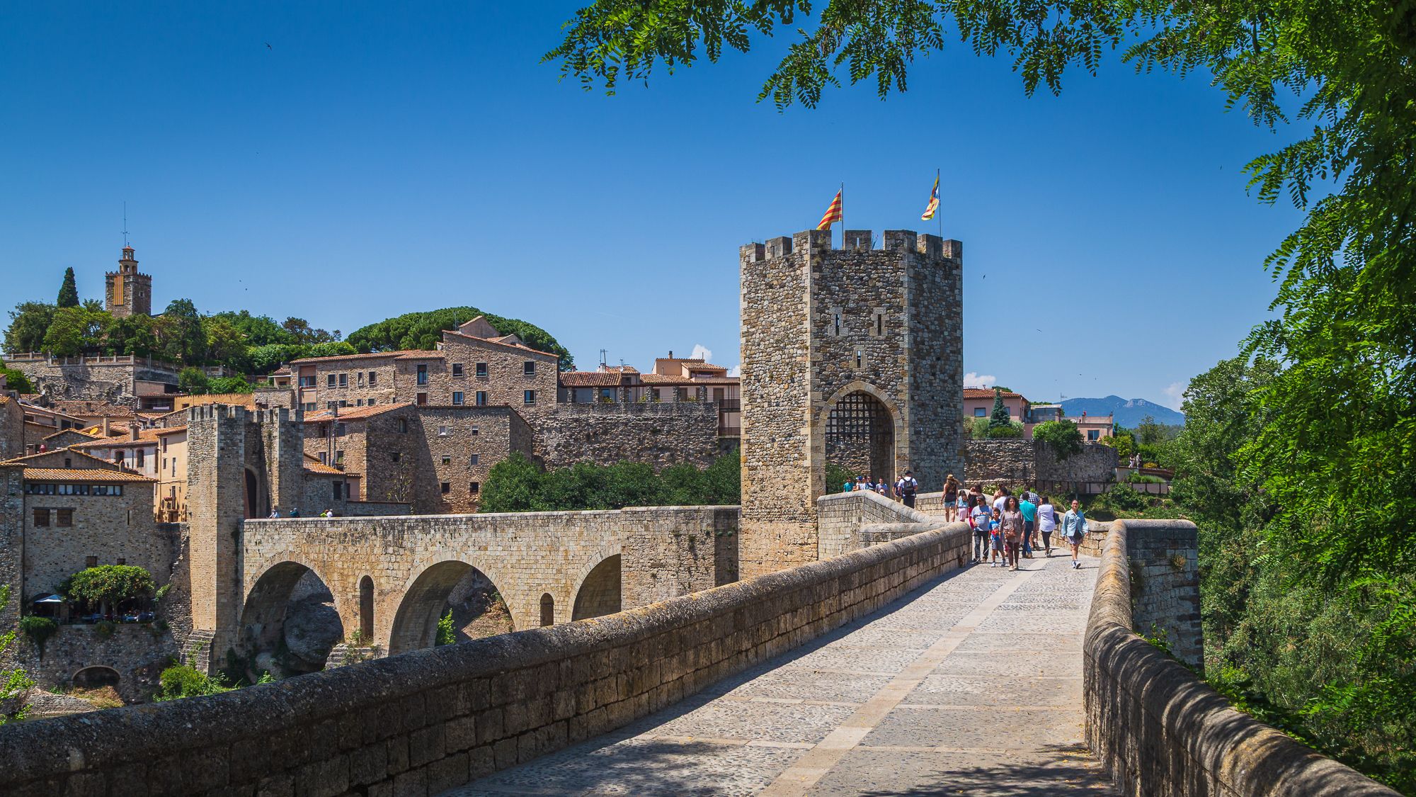 Bridge of Besalú, Spain