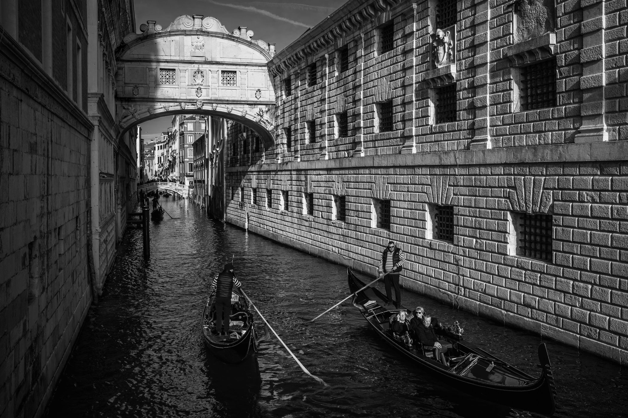 Bridge of sighs, Venice, Italy