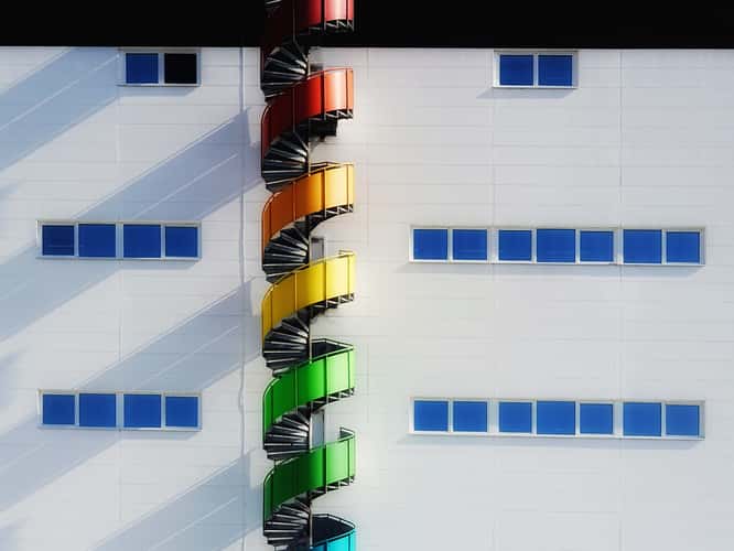Brillux staircase, Münster