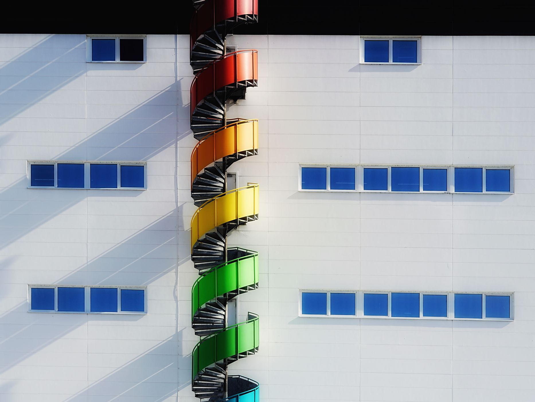 Brillux staircase, Münster, Germany