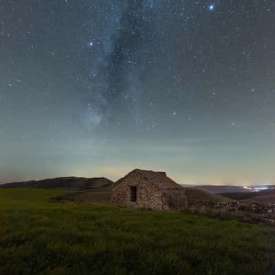 Cham des Bondons' stone house, France