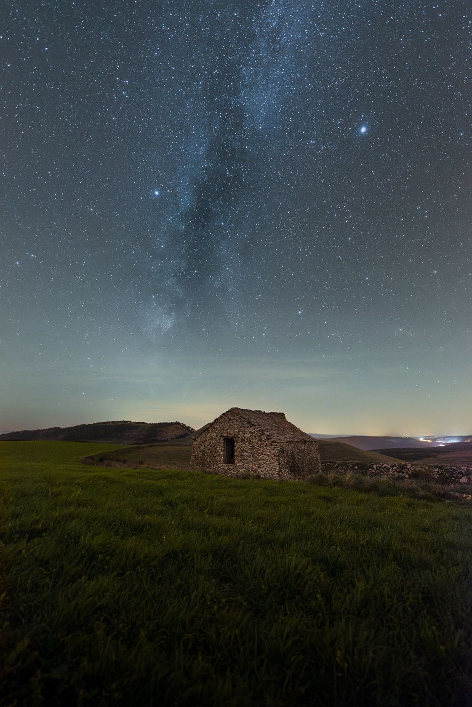 Cham des Bondons' stone house, France
