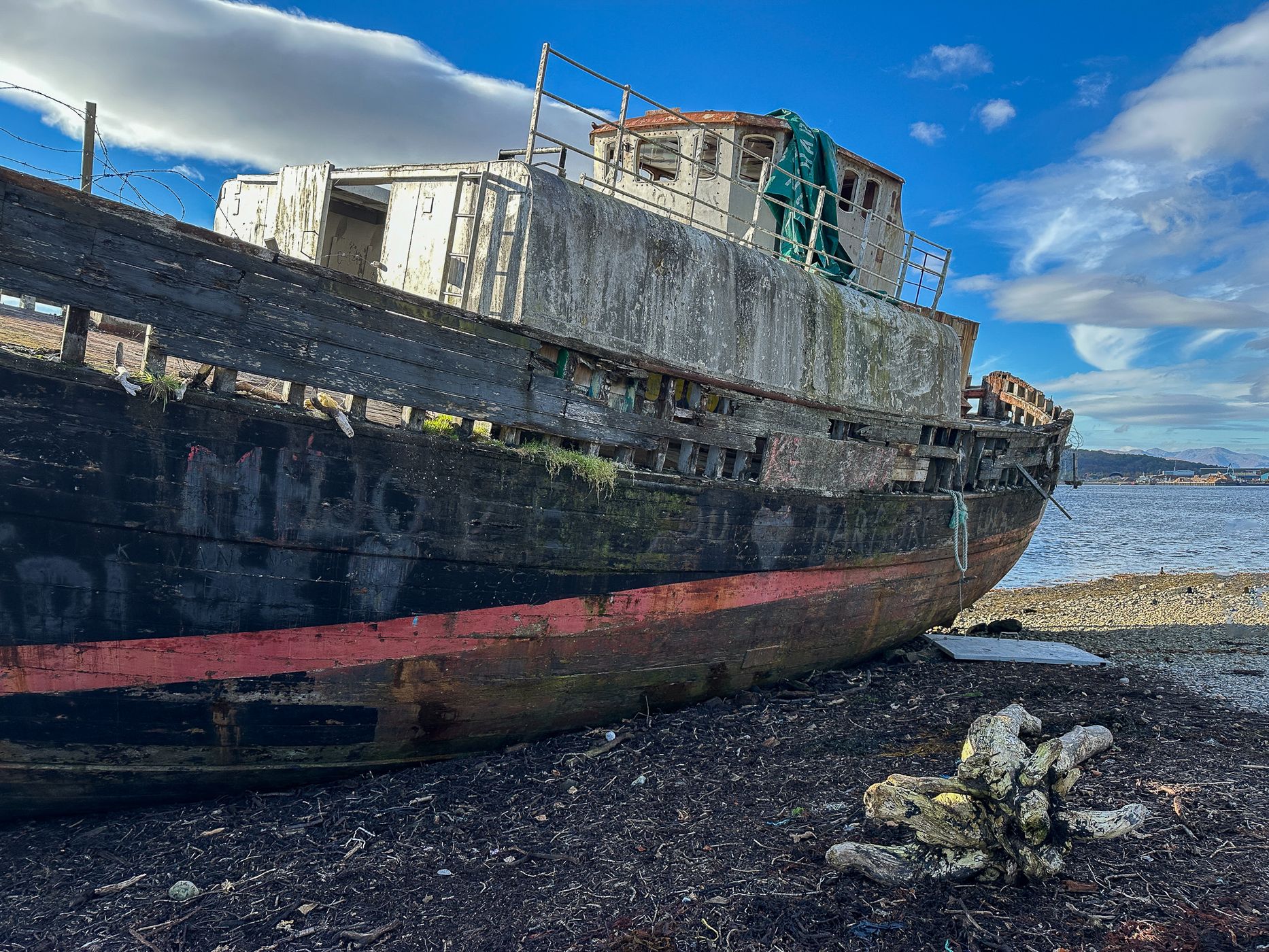 Corpach Shipwreck, United Kingdom