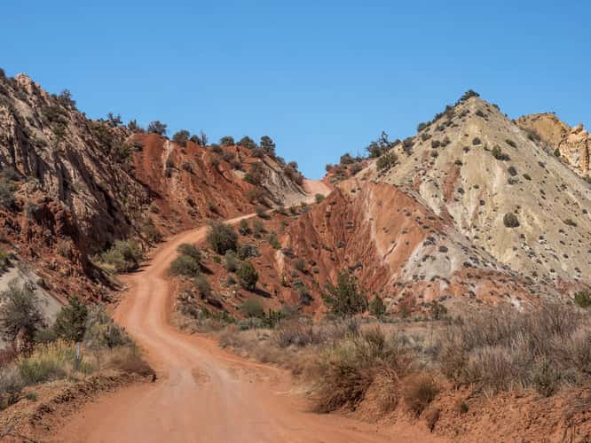 Cottonwood Canyon road