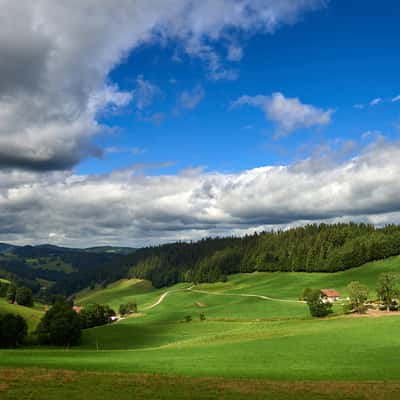 Derrière le Mont, France