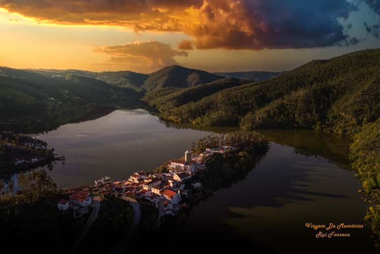 Dornes Peninsula at Sunset