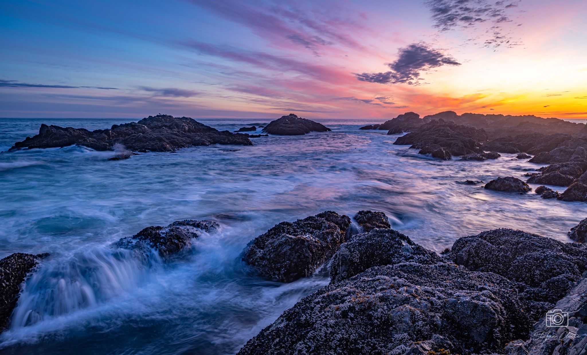 Dusk on the Pacific, Canada