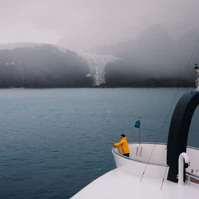 Entry Gold Harbour, South Georgia and the South Sandwich Islands