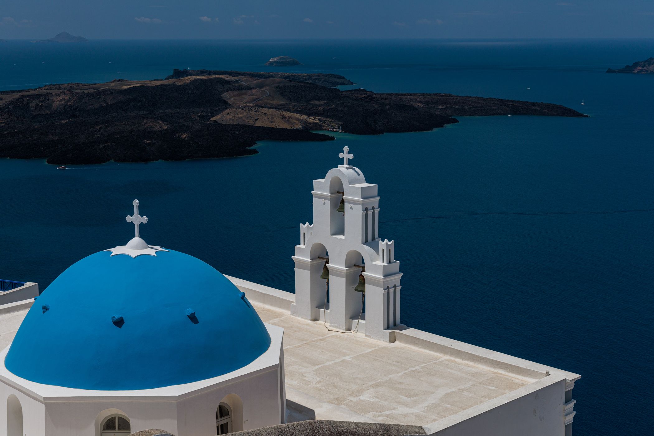 Fira Orthodox church, Greece