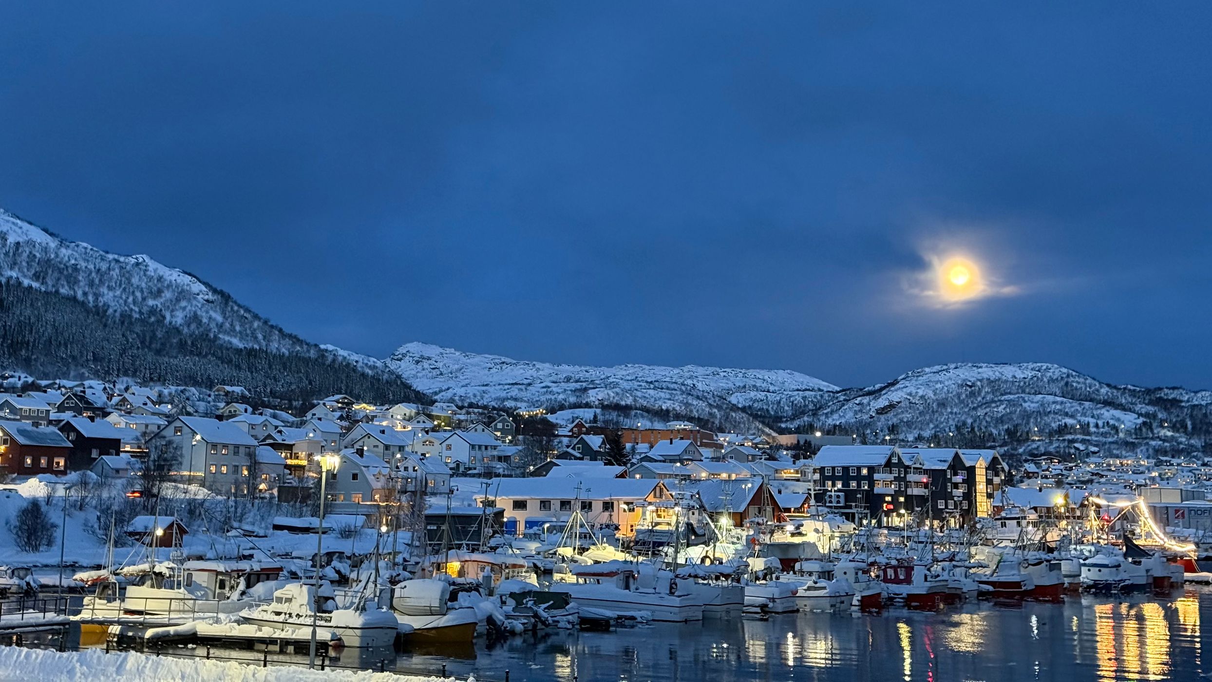 Fjord of Skjervoy, Norway