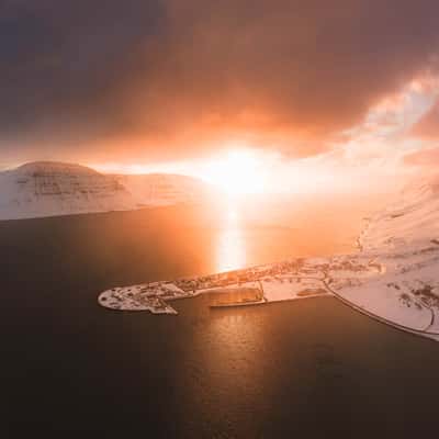Flateyri Fjord, Iceland