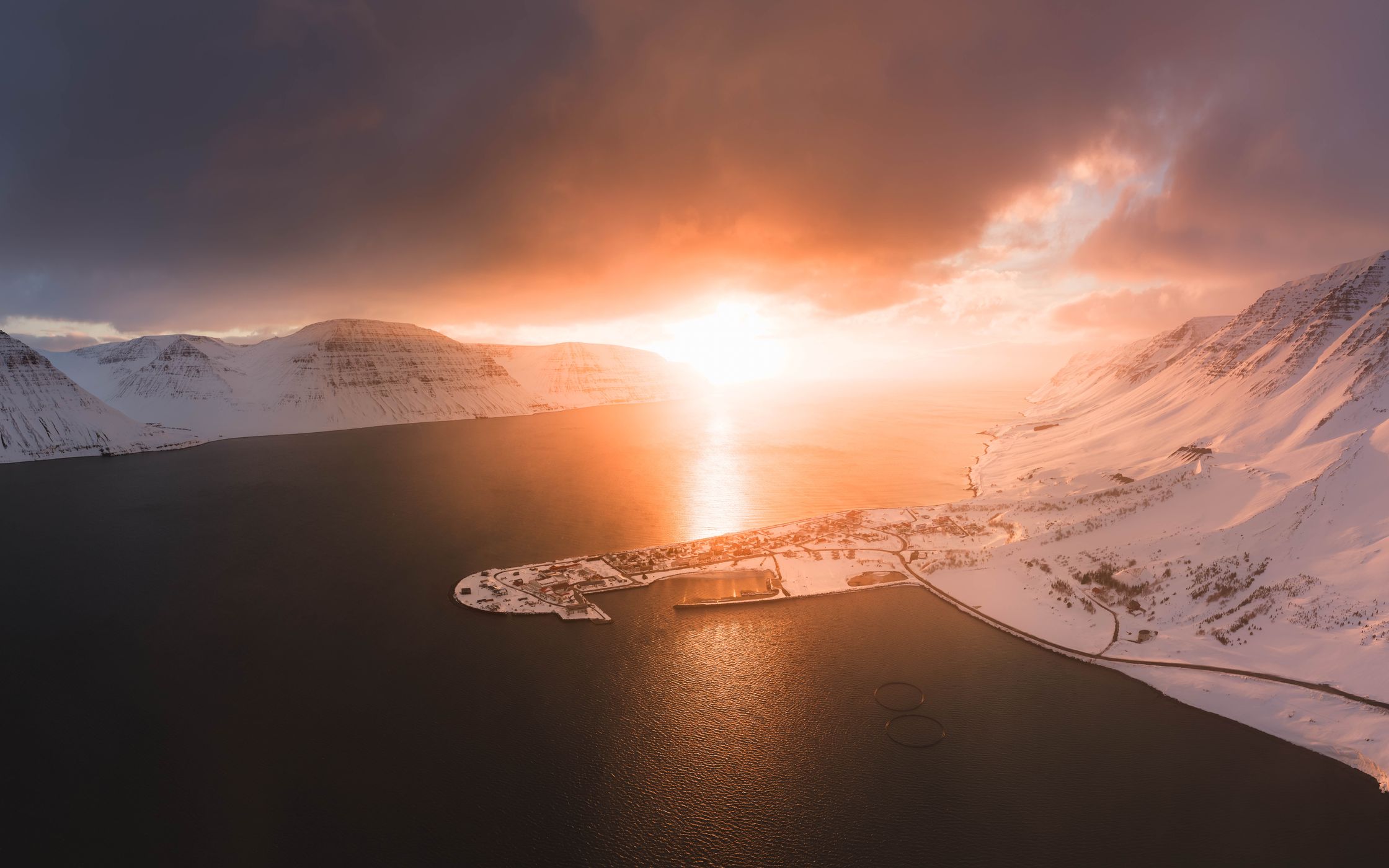 Flateyri Fjord, Iceland
