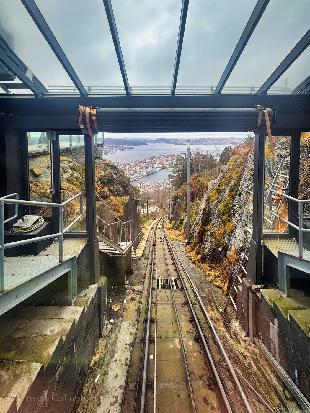 Fløibanen funicular, Bergen, Norway