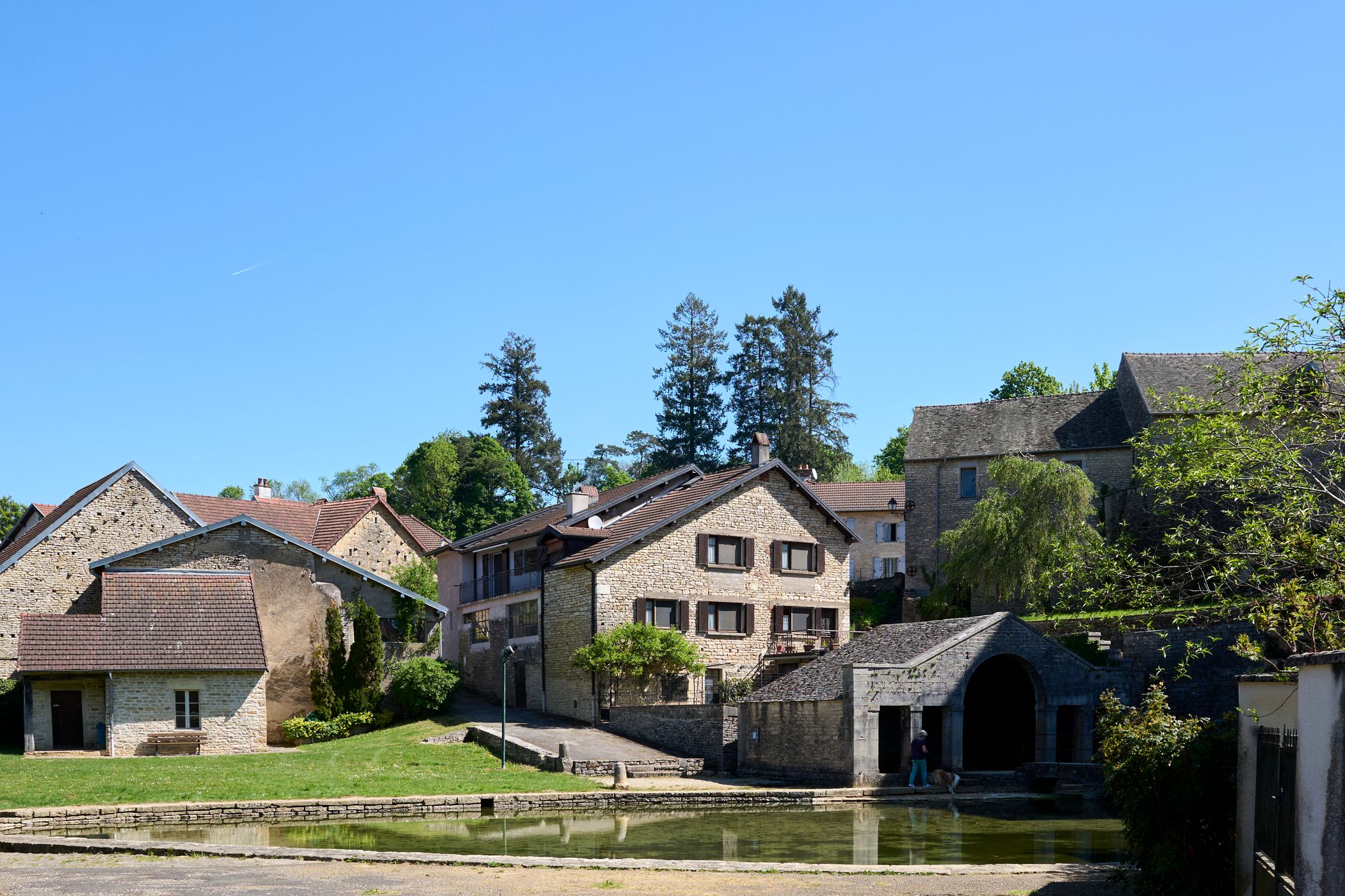 Fondremand - La source de la Romaine, France