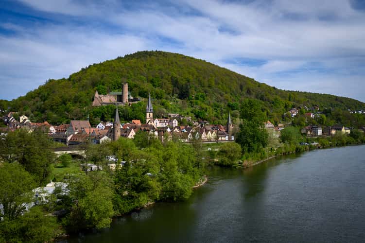 Gemünden am Main - Panorama View