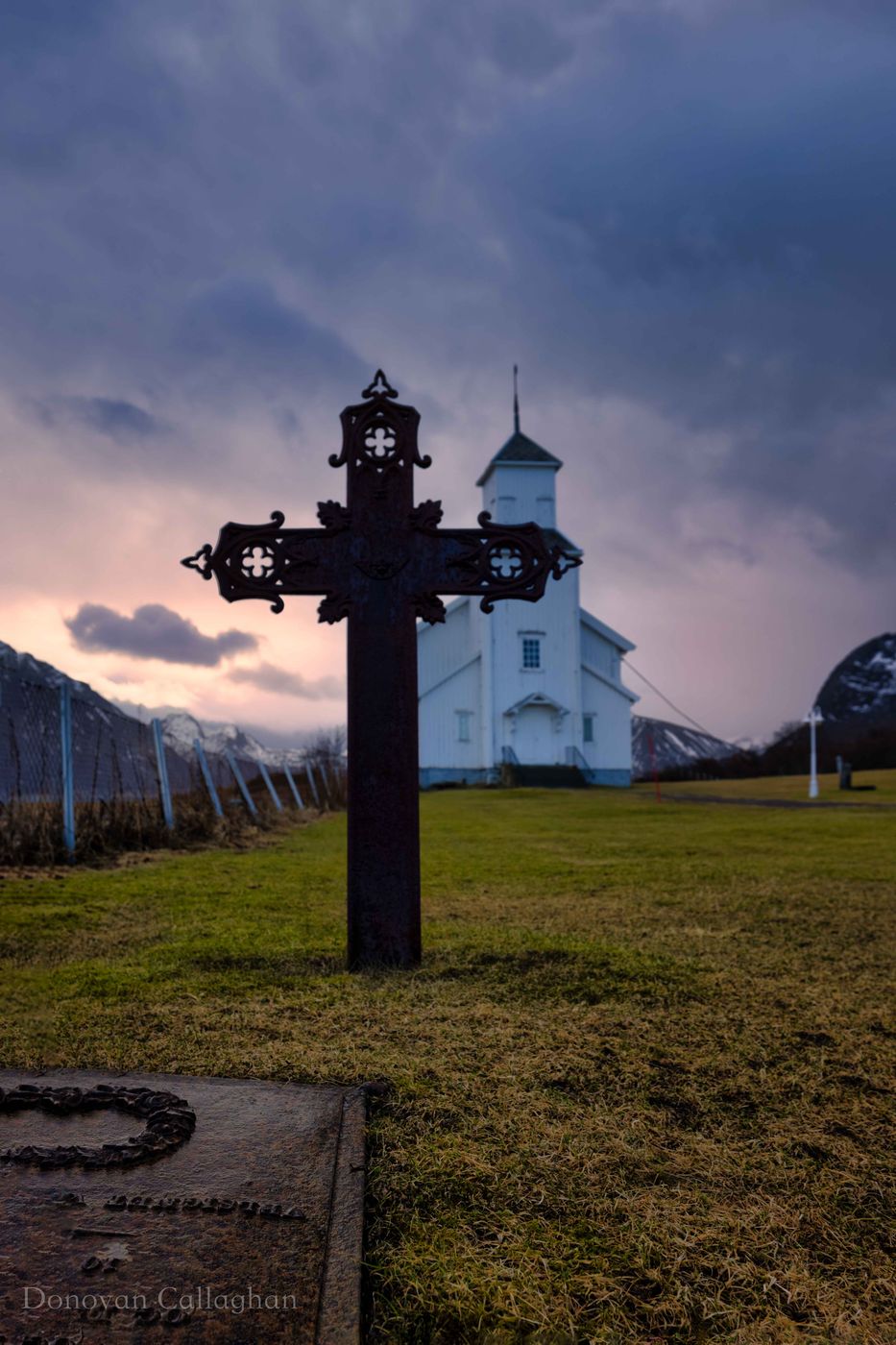 Gimsøy Church, Lofoten, Norway