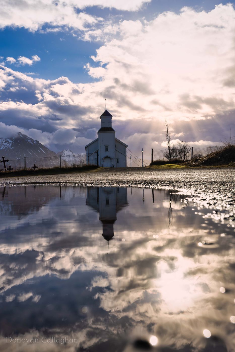Gimsøy Church, Lofoten, Norway
