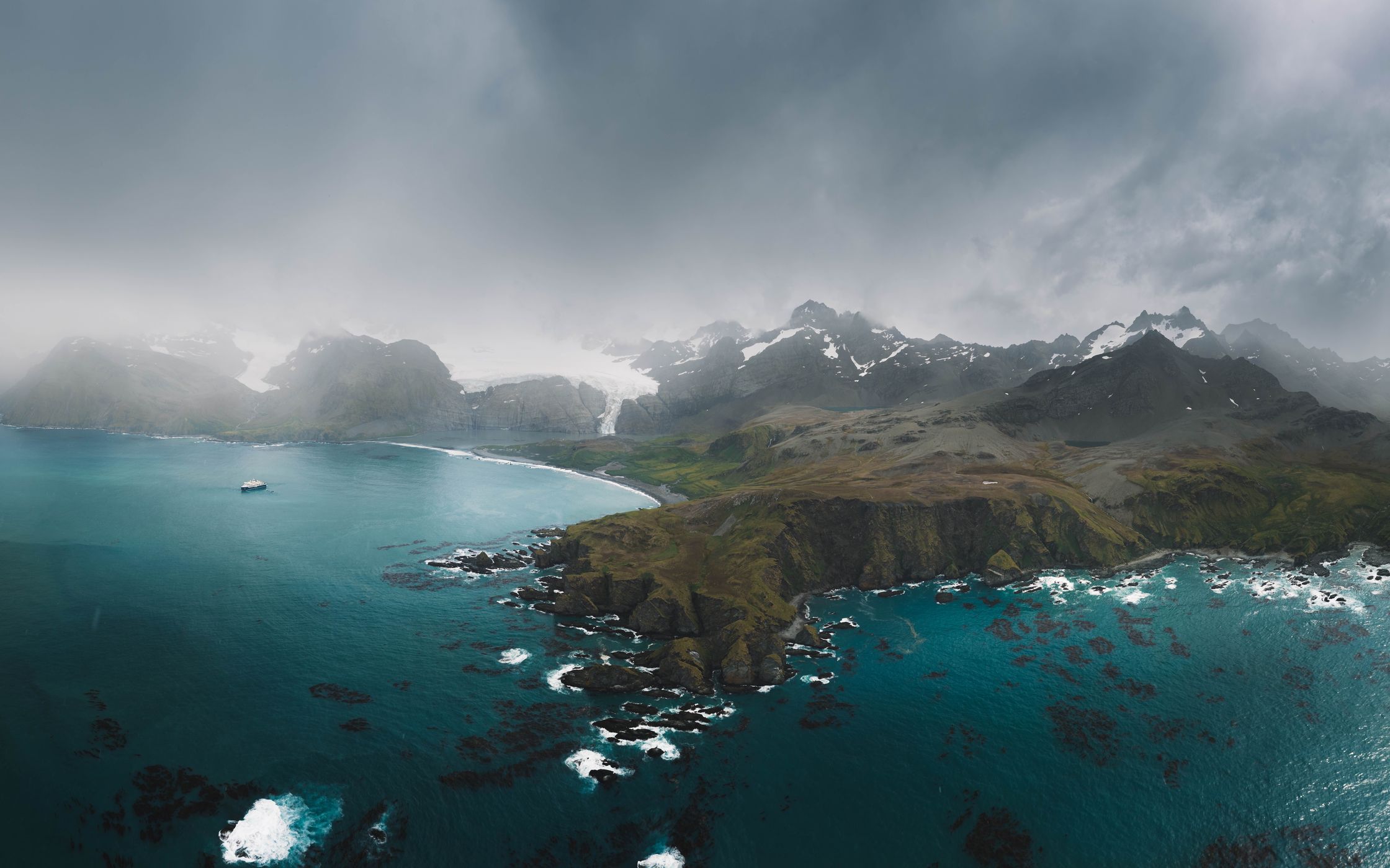 Gold Harbour Landing Site, South Georgia and the South Sandwich Islands