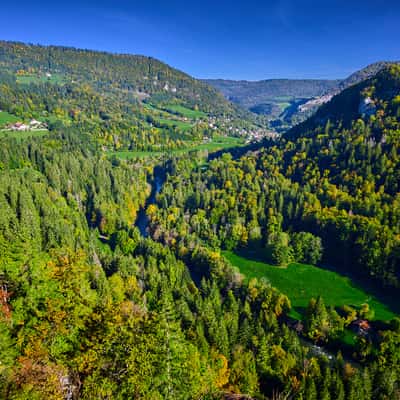 Goumois and Doubs valley, France