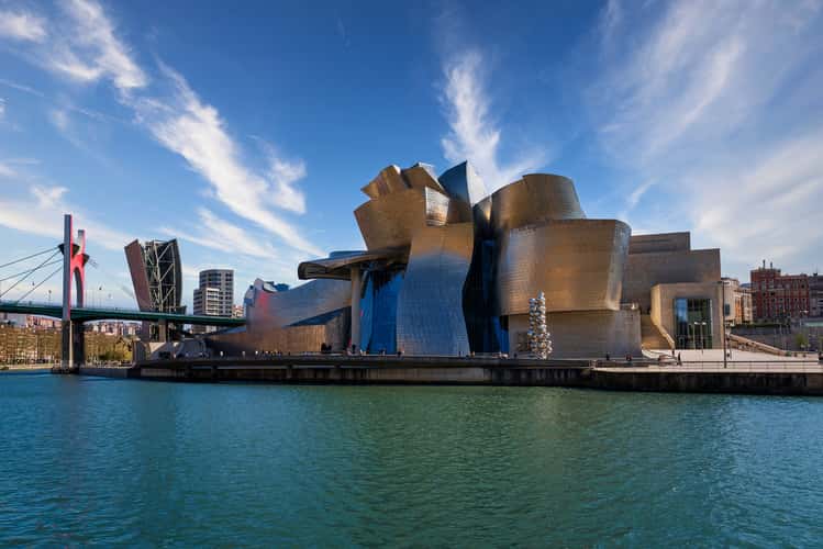 Guggenheim from Nervión River, Bilbao