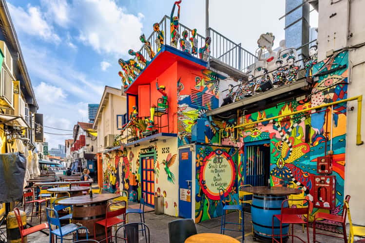 Haji Lane, Arab Quarter, Singapore
