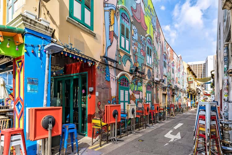 Haji Lane, Arab Quarter, Singapore