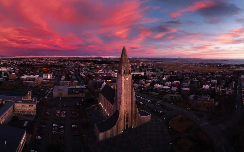 Hallgrimskirkja Front Side