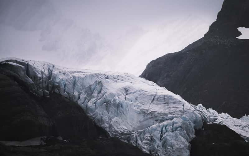 Hanging Glacier, Gold Harbour