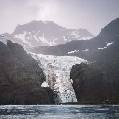 Hanging Glacier, Gold Harbour, South Georgia and the South Sandwich Islands