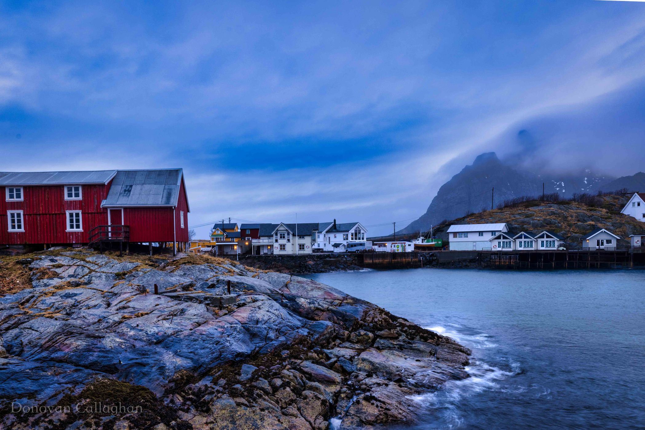 Henningsvaer after the storm, Norway