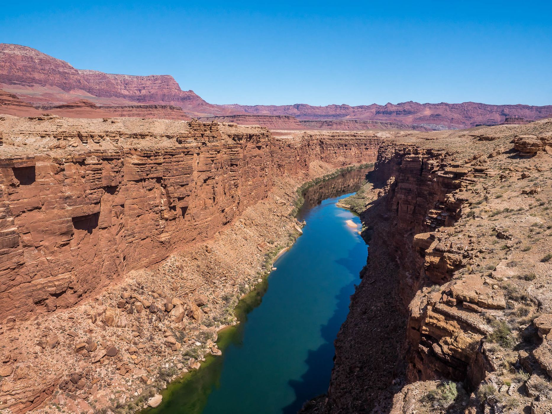Historic Navajo Bridge, Marble Canyon, Arizona, USA
