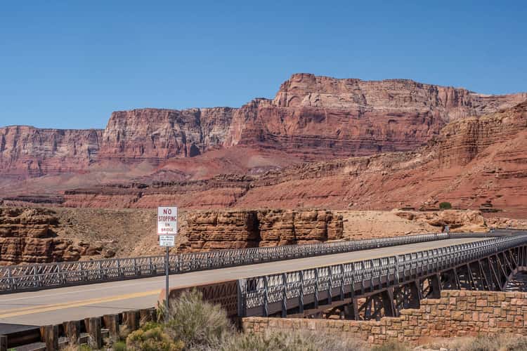 Historic Navajo Bridge, Marble Canyon, Arizona