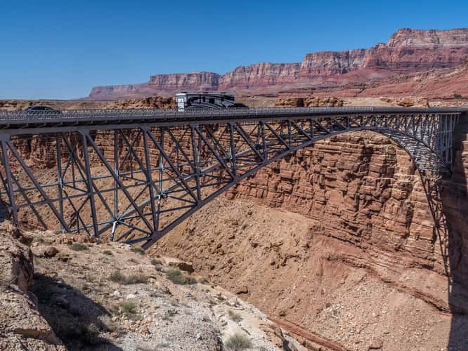 Historic Navajo Bridge, Marble Canyon, Arizona