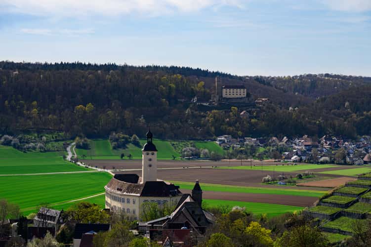 Horneck - Zwei Burgen Blick