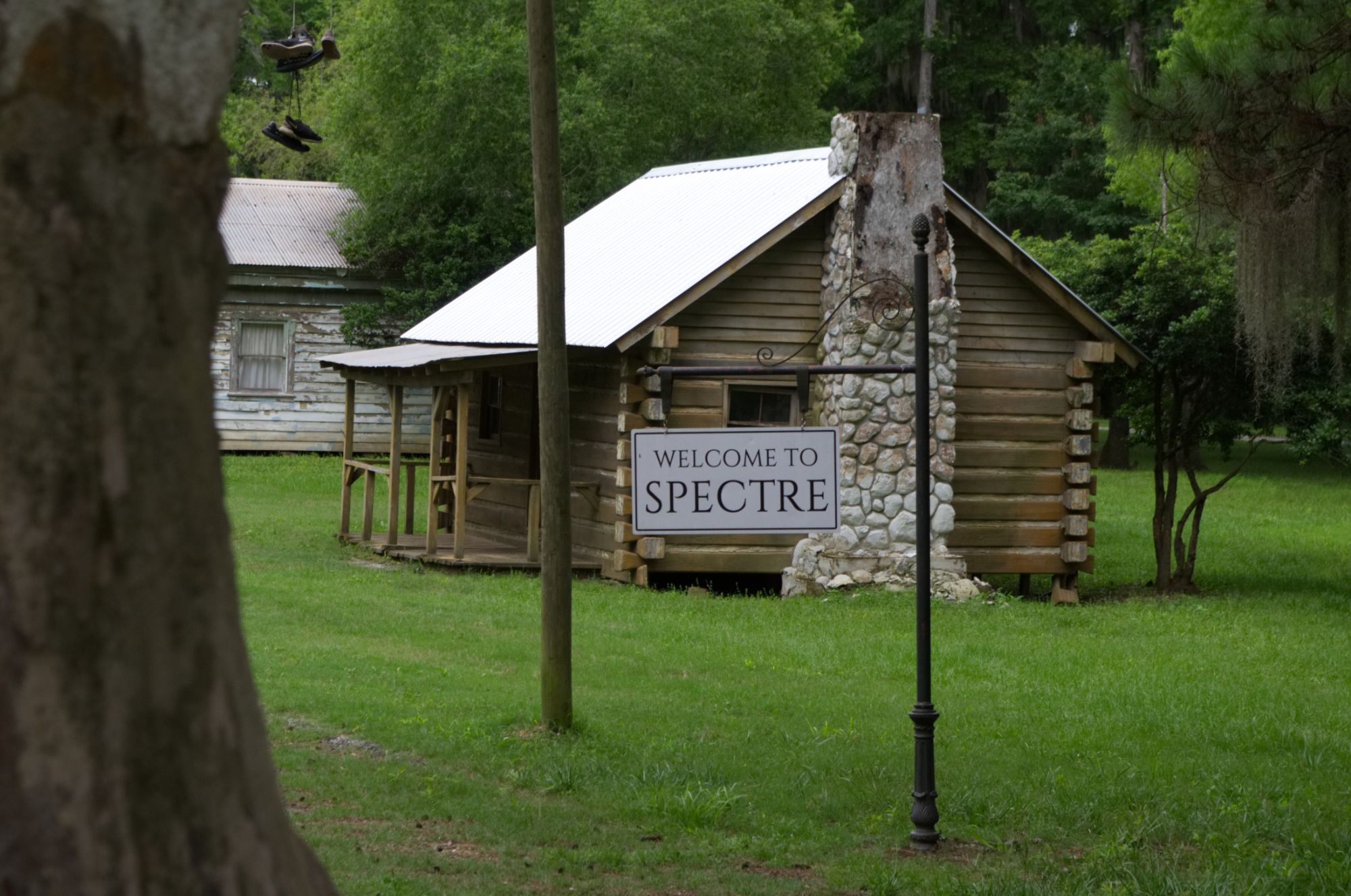 Jackson Lake Island - Town of Spectre, USA