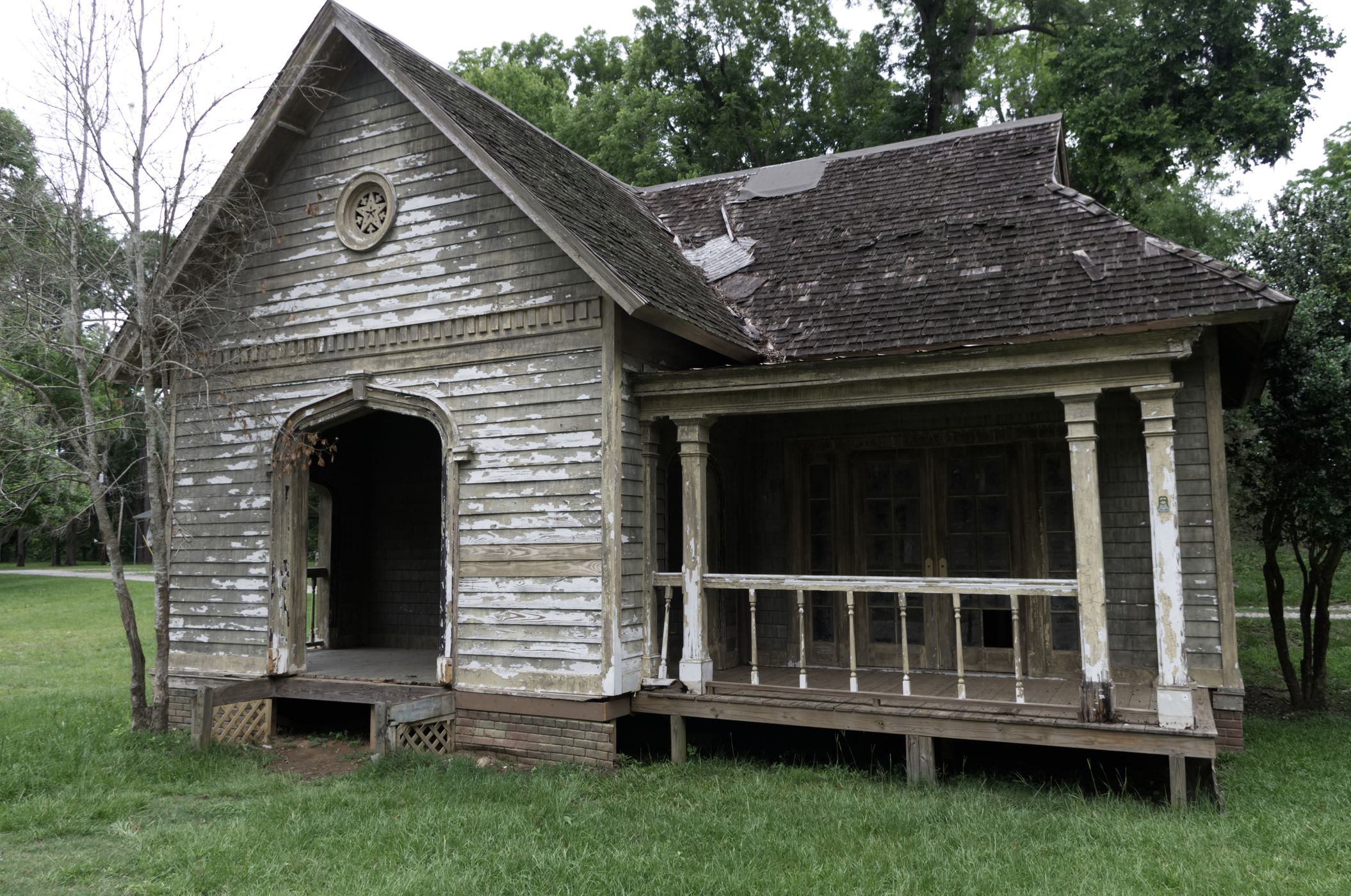 Jackson Lake Island - Town of Spectre, USA