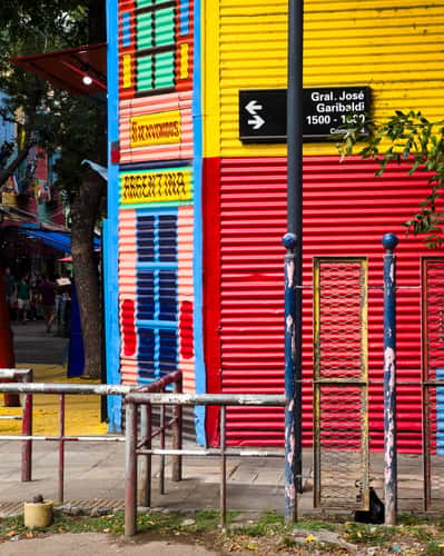 La Boca, Calle Garibaldi